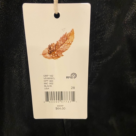 C&V Chelsea & Violet-High Rise Skinny Shiny Jeans - Picture 7 of 12